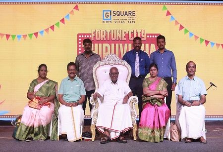 G Square Fortune City Hits Milestone in Madurai: 500+ Plots worth Rs. 122 Crore in Just 72 Hours of Launch